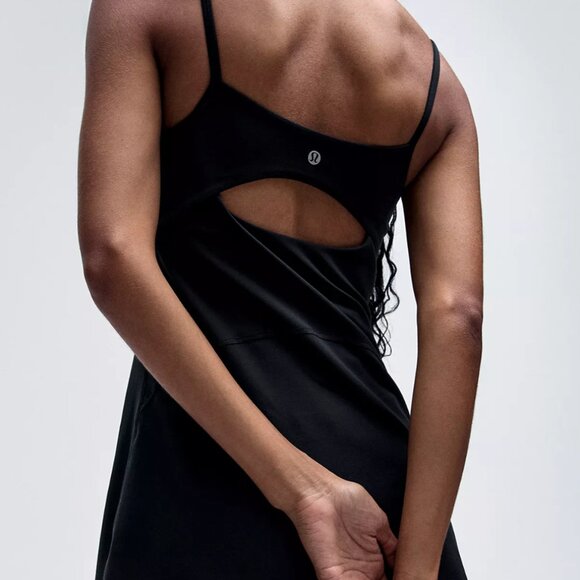 Lululemon Align Cami Strap Dress Black - Picture 2 of 5